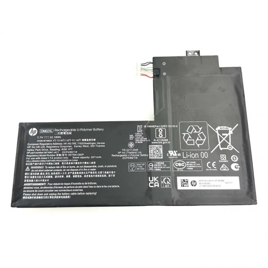 HP DM02XL Battery Replacement M75108-005 HSTNN-OB2P HSTNN-OB2T M74961-AC1
