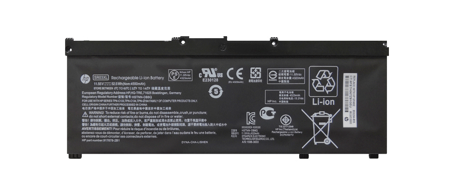 HP SR03XL Battery