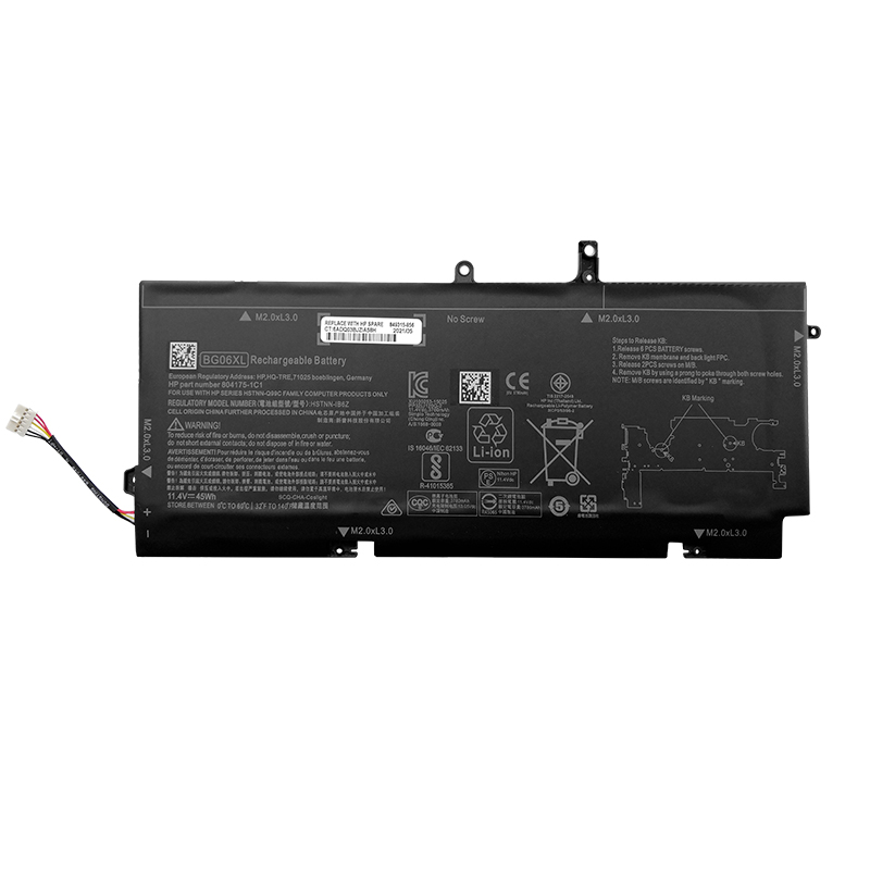 (image for) Replacement HSTNN-IB6Z Battery For HP BG06XL 805096-005 BG06045XL 804175-1B1 805096-001