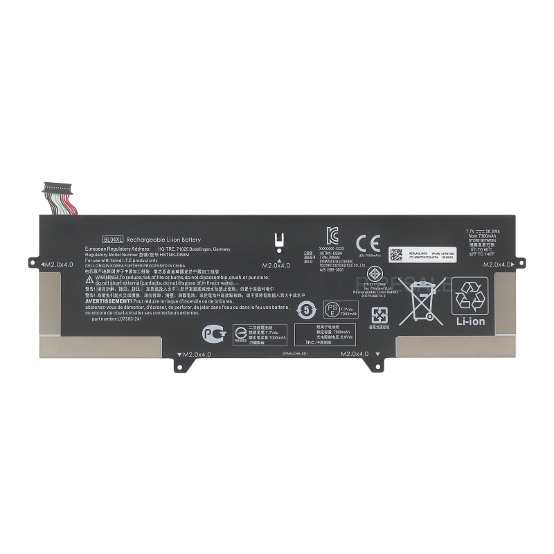 (image for) L07041-855 HP BL04XL Battery Replacement HSTNN-UB7N HSTNN-DB8M For EliteBook X360 1040 G5