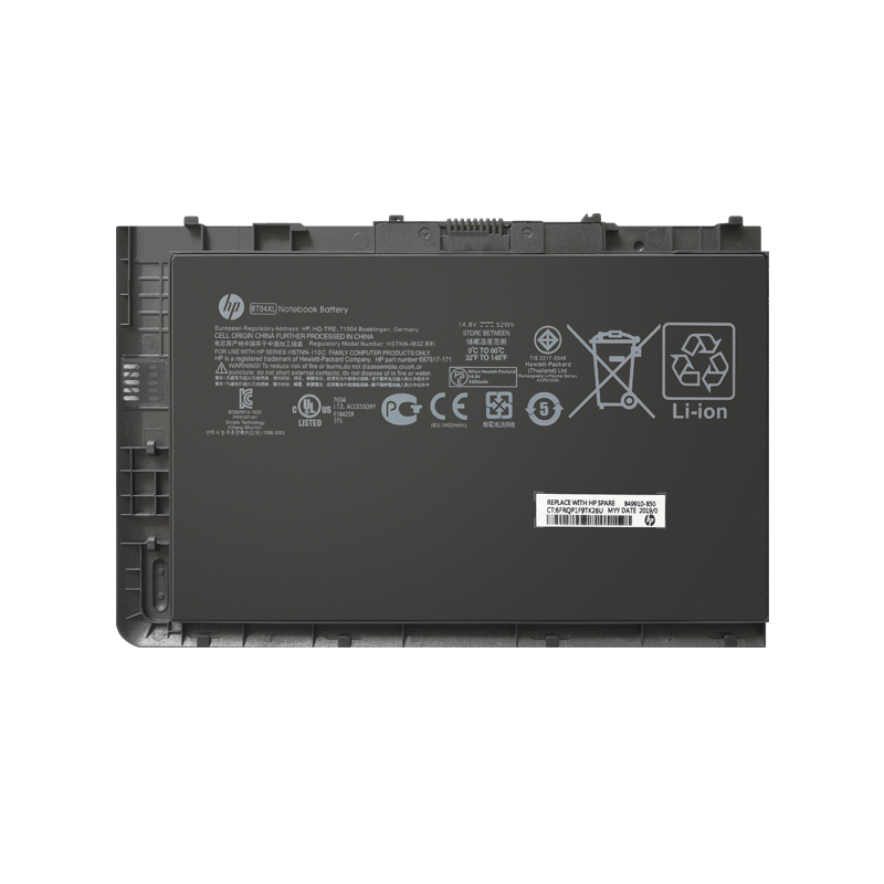 (image for) Replacement HP BT04XL Battery 687945-001 BA06 687517-121 HSTNN-DB3Z 687517-241 H4Q47AA