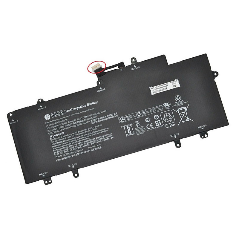 (image for) Replacement HP BU03XL Battery 816609-005 HSTNN-IB7F 816498-1C1 TPN-Q167 816498-1B1 Fit 14-AK