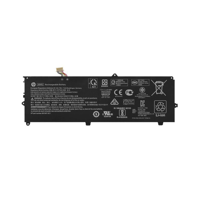 (image for) Replacement HP JI04XL Battery 901307-541 HSTNN-UB7E For Elite X2 1012 G2