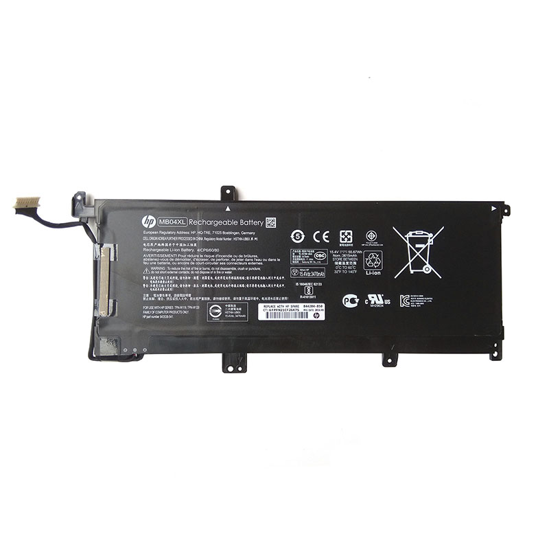 (image for) Replacement HP MB04XL Battery 844204-850 HSTNN-UB6X 843538-541 TPN-W119 TPN-W120 MBO4XL