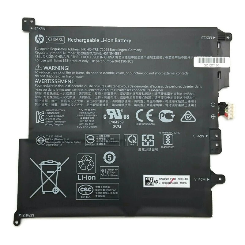 HP CH04048XL-PL Battery