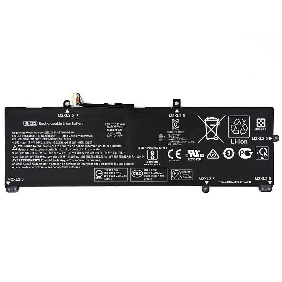 HP MM02XL Battery