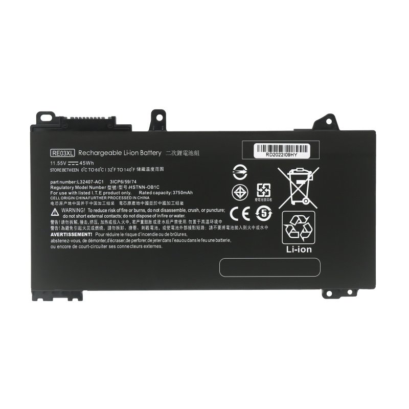 HP RE03XL Battery