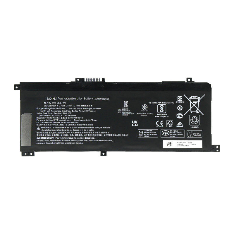 HP SA04XL Battery