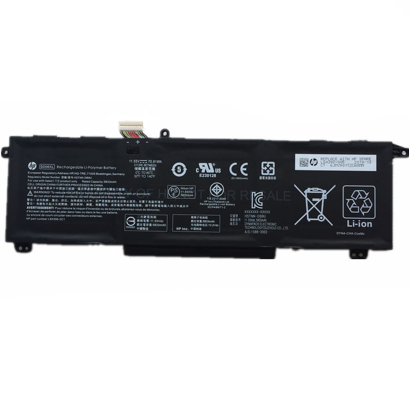 HP SD06XL Battery