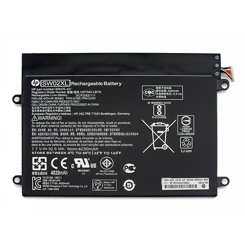 HP SW02XL Battery