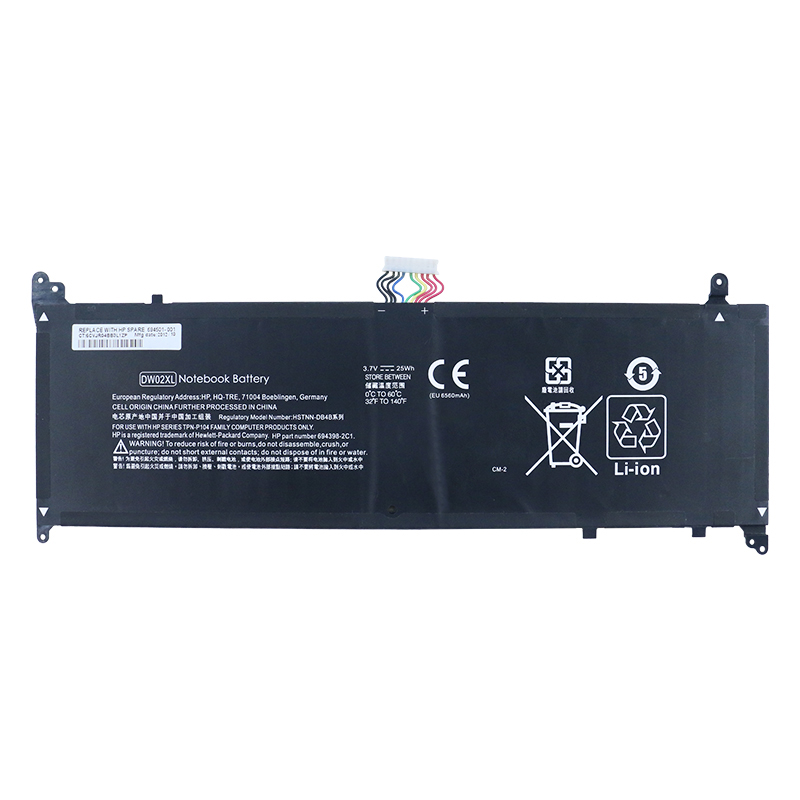 (image for) Replacement HP DW02XL Battery HSTNN-IB4B TPN-P104 694398-2C1 Fit Envy X2 11-G Series Tablet