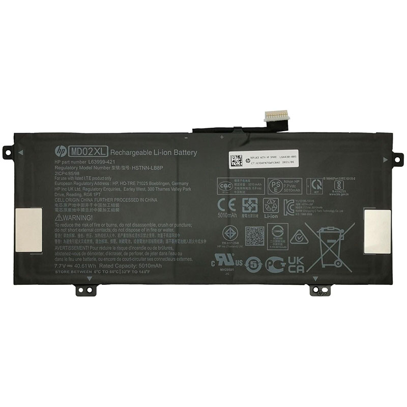 (image for) Replacement HP Chromebook X360 12B-CA0000NL 12B-CA0004NA 12B-CA0008NF 12B-CA0350ND Battery